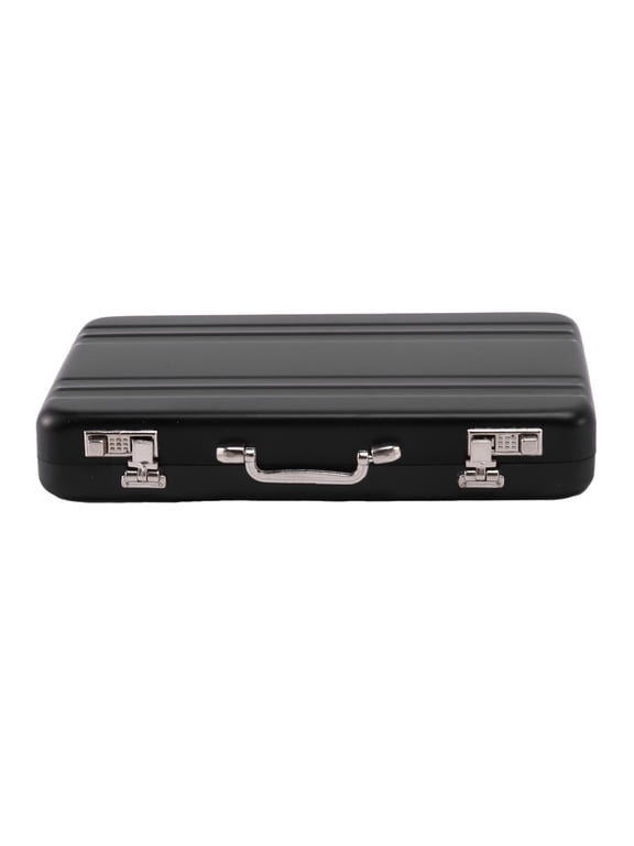 High Quality Aluminum Password Briefcase Black