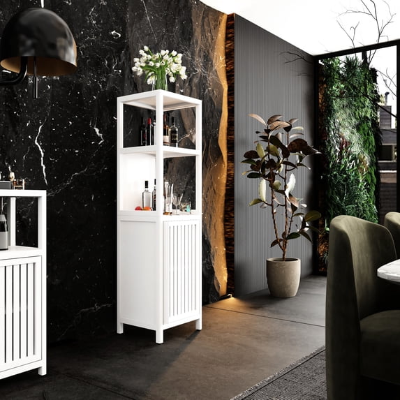 High - Quality Bamboo Bathroom Cabinet - Adds Style and Function