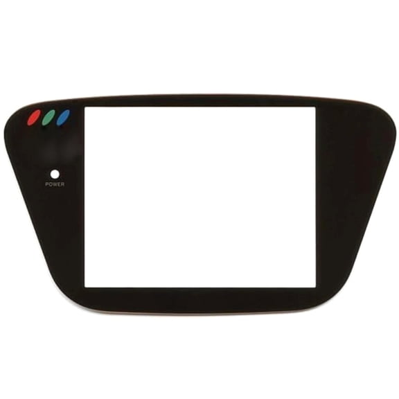 High Quality Black Plastic Screen Lens Screen Cover Lens for Game Gears Screen Lens Protector Panel Replacement-Parts