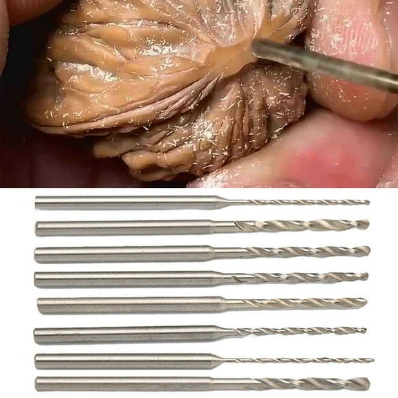 High Quality Brand New 0.8Mm-2Mm 50Mm Length Drill Bit Hss 0.8Mm-2Mm 2.35Mm Shank Diameter 50Mm Length Jewelry 1.5Mm Fangkenuo