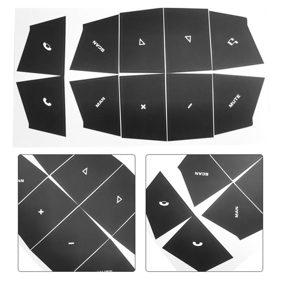 High Quality Car Sticker Push Button Car Stickers For Porsche Cayenne 2003- 2006 High Grade Vinyl For Porsche Cayenne Fangkenuo