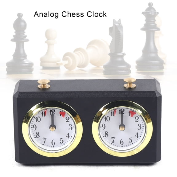High-Quality Chess Clock with 36-Hour Timer, Easy-to-Read Dial, 3 Minutes Accuracy, Lightweight ABS Body, and Ideal for Chess Tournaments