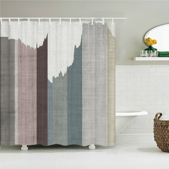 High Quality Chinese style Flower Bird Printed Fabric Shower Curtains Bath Screen Waterproof Products Bathroom Decor with