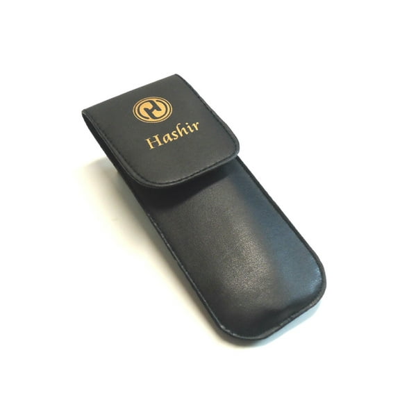 High Quality Classic Barbers Leather Pouch Case for Straight Razors