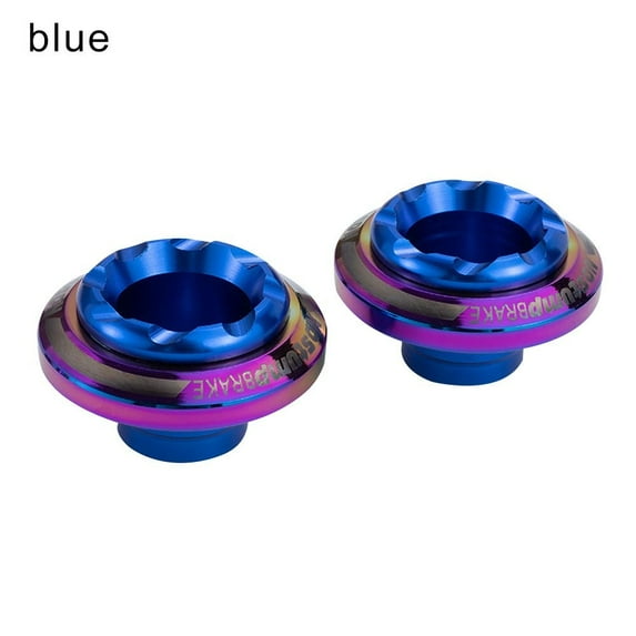High Quality Colorful Aluminum Alloy Electric Scooter Accessories Shock Absorption Protection Pads Slider Cups Anti Crash Protector BLUE