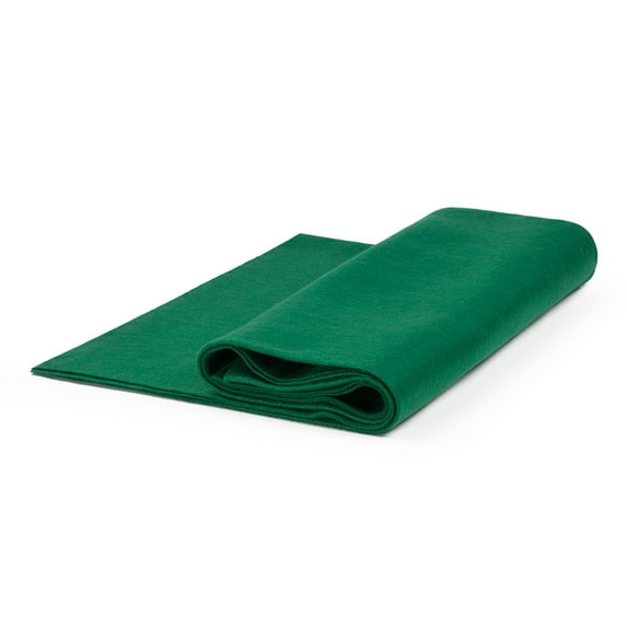 High Quality Craft Felt by the Yard 72" Wide X 1 YD Long: Emerald Green