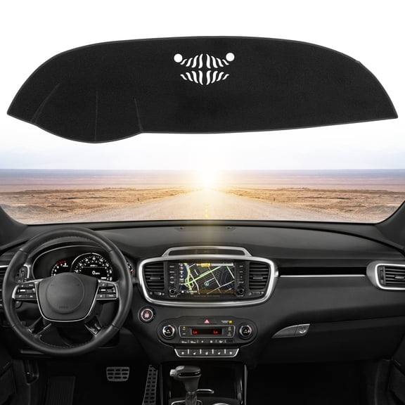 SPEEDWOW High Quality Dashboard Cover Mat Carpet Perfect Fit for 2016 - 2020 Kia Sorento