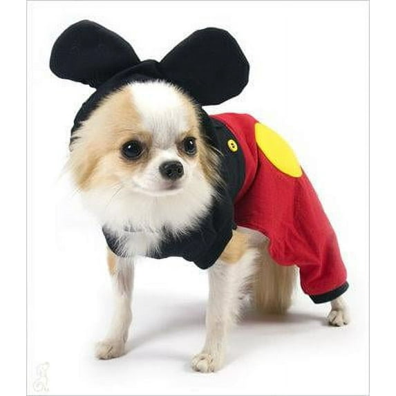 High Quality Dog Costume BOY MOUSE COSTUMES Dress Your Dogs as Famous Mickey (Size 2)