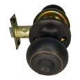 thumbnail image 1 of High Quality Door Knob Passage Lock Interior Bedroom Closet Oiled Rubbed Bronze, 1 of 10