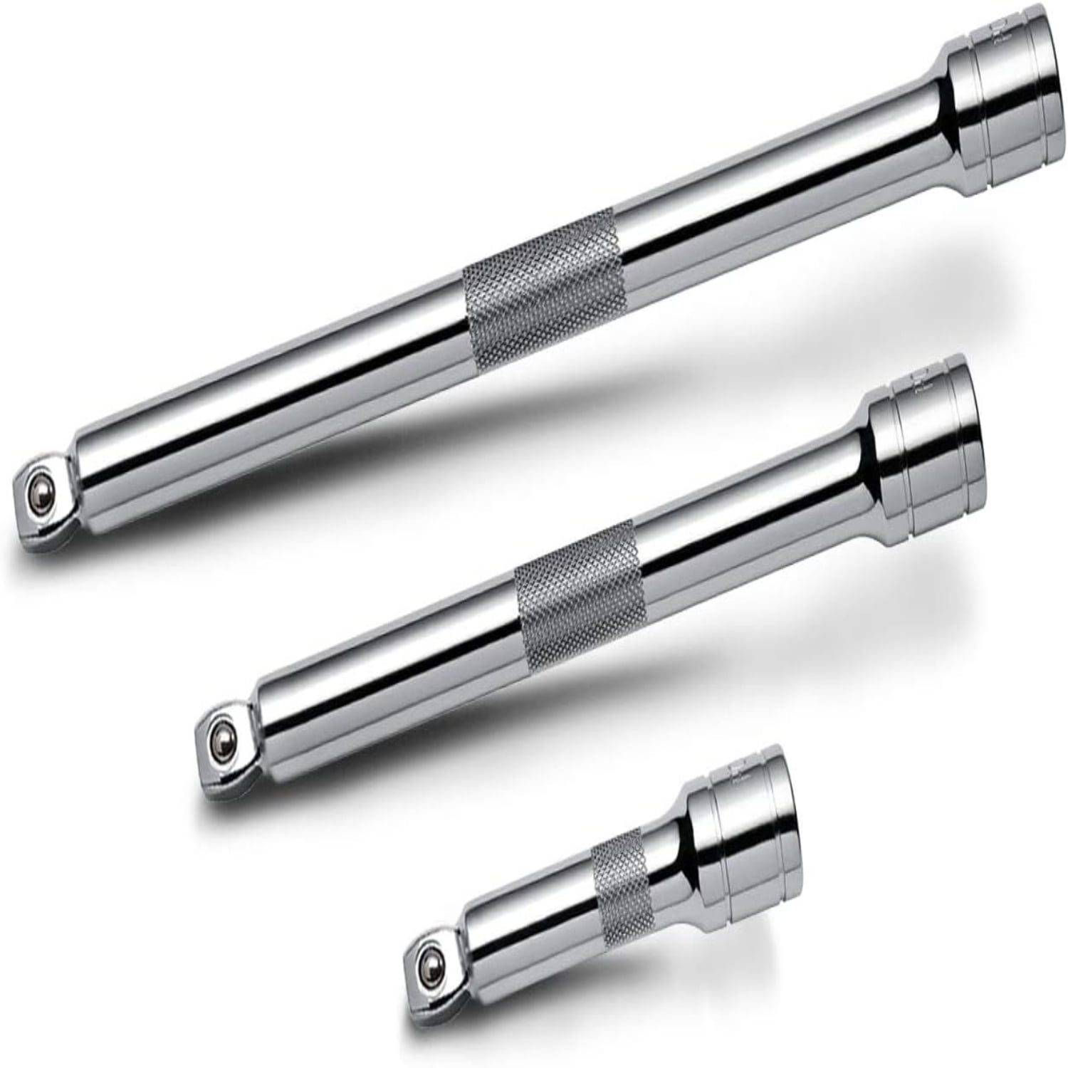 HighQuality Durable Chrome Finish 3 Piece Long 3/8” Dr. Wobble