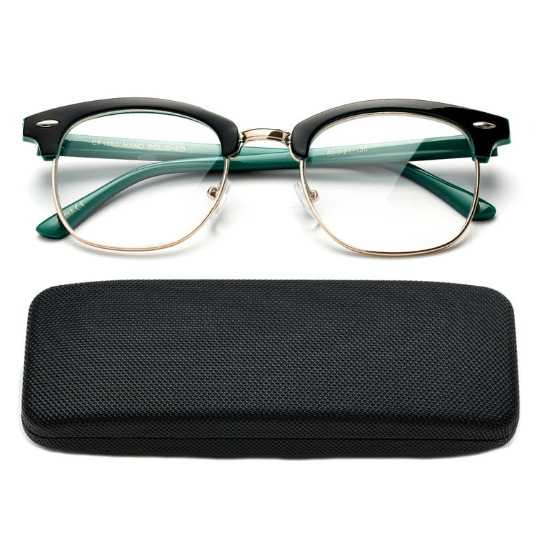 Horn rimmed glasses mens hotsell