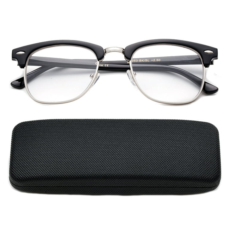 Retro horn rimmed glasses hotsell