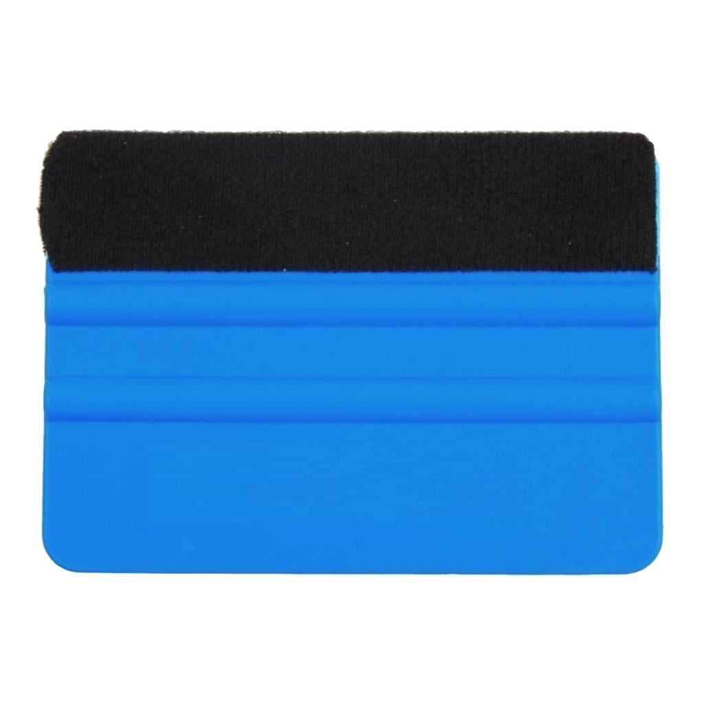High Quality Felt Edge Squeegee 4 Inch for Car Scraper Decal Applicator Tool Fabric Felt Edge Window Tint Application Tool