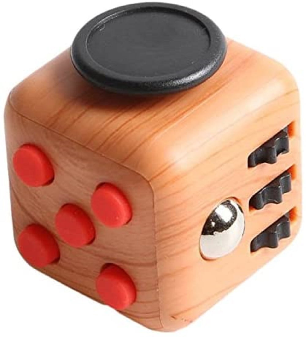 Fidget Cube Stress Reliever Hand Brown Wooden Background Fingers Antistress  Stock Photo by ©PantherMediaSeller 339126132