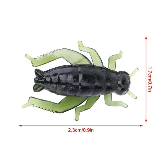 High,Quality Fishing Crickets, 50 Count, Lightweight, Durable Corrosion,Resistant Bait For Anglers