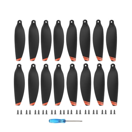 High Quality For Dji MAVIC Mini 2/SE Drone Accessories Drone Props Wing Accessories Propeller Wing Fans Drone Paddle ORANGE 4 PAIRS