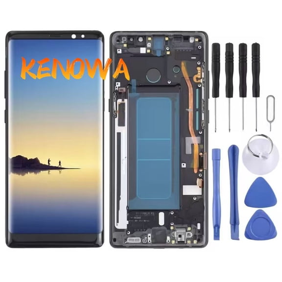 High Quality For SAMSUNG Note8 N950F N950U N950W N950FD TFT LCD Display Touch Screen Digiziter Assembly With Frame LCD Display