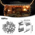 thumbnail image 1 of High-Quality Galvanized Gutter Hooks For Christmas Lights - , Easy, 1 of 9