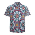 thumbnail image 1 of High Quality Hawaiian Shirts for Men Short Sleeve Aloha Beach Shirt Floral Summer Casual Button Down Shirts Blouses 2ONWAC, 1 of 7