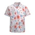 thumbnail image 1 of High Quality Hawaiian Shirts for Men Short Sleeve Aloha Beach Shirt Floral Summer Casual Button Down Shirts Blouses 2RM4YU, 1 of 7