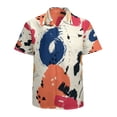 thumbnail image 1 of High Quality Hawaiian Shirts for Men Short Sleeve Aloha Beach Shirt Floral Summer Casual Button Down Shirts Blouses 2YK3O9, 1 of 7