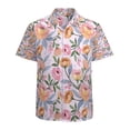 thumbnail image 1 of High Quality Hawaiian Shirts for Men Short Sleeve Aloha Beach Shirt Floral Summer Casual Button Down Shirts Blouses 3CEJ6V, 1 of 7
