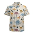 thumbnail image 1 of High Quality Hawaiian Shirts for Men Short Sleeve Aloha Beach Shirt Floral Summer Casual Button Down Shirts Blouses 3P5WEZ, 1 of 7