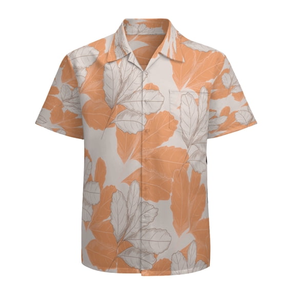 High Quality Hawaiian Shirts for Men Short Sleeve Aloha Beach Shirt Floral Summer Casual Button Down Shirts Blouses 4BG9DN