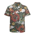 thumbnail image 1 of High Quality Hawaiian Shirts for Men Short Sleeve Aloha Beach Shirt Floral Summer Casual Button Down Shirts Blouses 5ML7JK, 1 of 7
