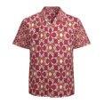thumbnail image 1 of High Quality Hawaiian Shirts for Men Short Sleeve Aloha Beach Shirt Floral Summer Casual Button Down Shirts Blouses 5WKOJO, 1 of 7