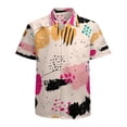thumbnail image 1 of High Quality Hawaiian Shirts for Men Short Sleeve Aloha Beach Shirt Floral Summer Casual Button Down Shirts Blouses 6RVJZB, 1 of 7