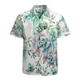thumbnail image 1 of High Quality Hawaiian Shirts for Men Short Sleeve Aloha Beach Shirt Floral Summer Casual Button Down Shirts Blouses 7BTNZ4, 1 of 7