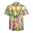 thumbnail image 1 of High Quality Hawaiian Shirts for Men Short Sleeve Aloha Beach Shirt Floral Summer Casual Button Down Shirts Blouses 7XWQHZ, 1 of 7