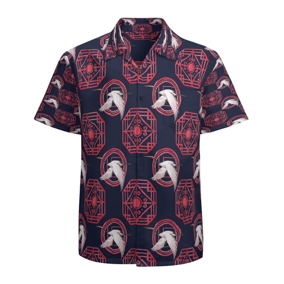 High Quality Hawaiian Shirts for Men Short Sleeve Aloha Beach Shirt Floral Summer Casual Button Down Shirts Blouses 89IMTS
