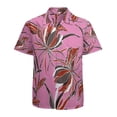thumbnail image 1 of High Quality Hawaiian Shirts for Men Short Sleeve Aloha Beach Shirt Floral Summer Casual Button Down Shirts Blouses 8NNRLS, 1 of 7