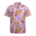 thumbnail image 1 of High Quality Hawaiian Shirts for Men Short Sleeve Aloha Beach Shirt Floral Summer Casual Button Down Shirts Blouses 8PREDL, 1 of 7