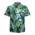 thumbnail image 1 of High Quality Hawaiian Shirts for Men Short Sleeve Aloha Beach Shirt Floral Summer Casual Button Down Shirts Blouses A5K4B3, 1 of 7