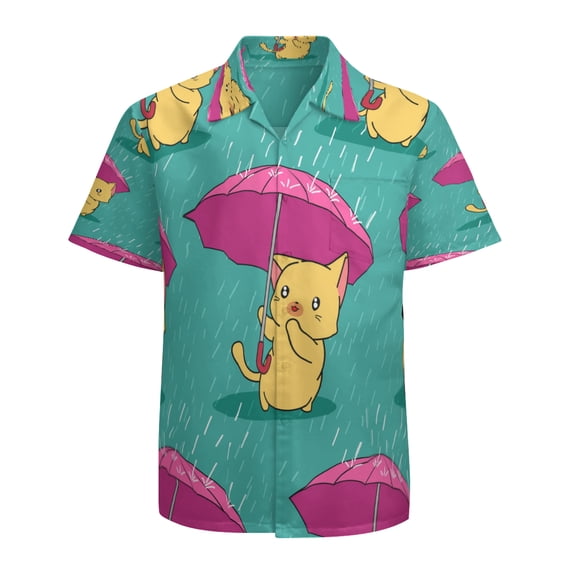 High Quality Hawaiian Shirts for Men Short Sleeve Aloha Beach Shirt Floral Summer Casual Button Down Shirts Blouses B7F2VA