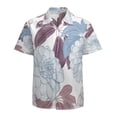 thumbnail image 1 of High Quality Hawaiian Shirts for Men Short Sleeve Aloha Beach Shirt Floral Summer Casual Button Down Shirts Blouses BLAQLH, 1 of 7