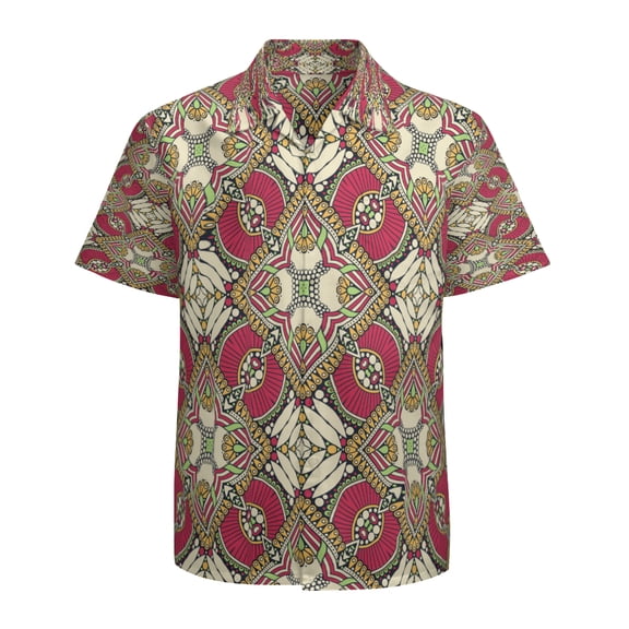 High Quality Hawaiian Shirts for Men Short Sleeve Aloha Beach Shirt Floral Summer Casual Button Down Shirts Blouses DHVEOC