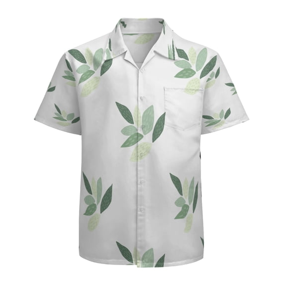 High Quality Hawaiian Shirts for Men Short Sleeve Aloha Beach Shirt Floral Summer Casual Button Down Shirts Blouses E3P4N4