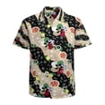 thumbnail image 1 of High Quality Hawaiian Shirts for Men Short Sleeve Aloha Beach Shirt Floral Summer Casual Button Down Shirts Blouses E5N3GJ, 1 of 7
