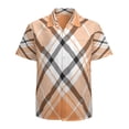 thumbnail image 1 of High Quality Hawaiian Shirts for Men Short Sleeve Aloha Beach Shirt Floral Summer Casual Button Down Shirts Blouses EE3WK7, 1 of 7