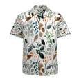 thumbnail image 1 of High Quality Hawaiian Shirts for Men Short Sleeve Aloha Beach Shirt Floral Summer Casual Button Down Shirts Blouses EHZCNV, 1 of 7
