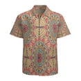 thumbnail image 1 of High Quality Hawaiian Shirts for Men Short Sleeve Aloha Beach Shirt Floral Summer Casual Button Down Shirts Blouses EQ7DEL, 1 of 7