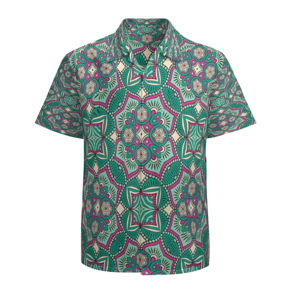 High Quality Hawaiian Shirts for Men Short Sleeve Aloha Beach Shirt Floral Summer Casual Button Down Shirts Blouses G78A6H