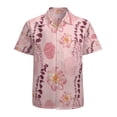 thumbnail image 1 of High Quality Hawaiian Shirts for Men Short Sleeve Aloha Beach Shirt Floral Summer Casual Button Down Shirts Blouses GCVMB9, 1 of 7