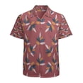 thumbnail image 1 of High Quality Hawaiian Shirts for Men Short Sleeve Aloha Beach Shirt Floral Summer Casual Button Down Shirts Blouses IZ4NYW, 1 of 7