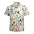 thumbnail image 1 of High Quality Hawaiian Shirts for Men Short Sleeve Aloha Beach Shirt Floral Summer Casual Button Down Shirts Blouses K7GLDT, 1 of 7
