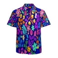thumbnail image 1 of High Quality Hawaiian Shirts for Men Short Sleeve Aloha Beach Shirt Floral Summer Casual Button Down Shirts Blouses KNDXPB, 1 of 7